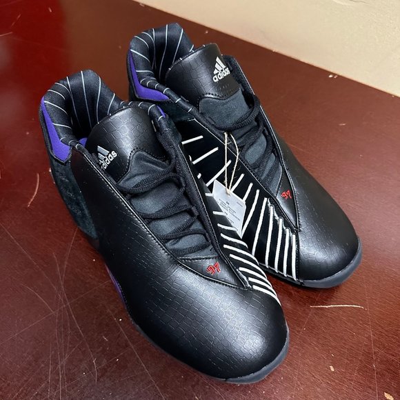 Adidas Mens Black TMAC 3 Restomod Athletic Basketball Shoes Size US 9 11.5 main image 4